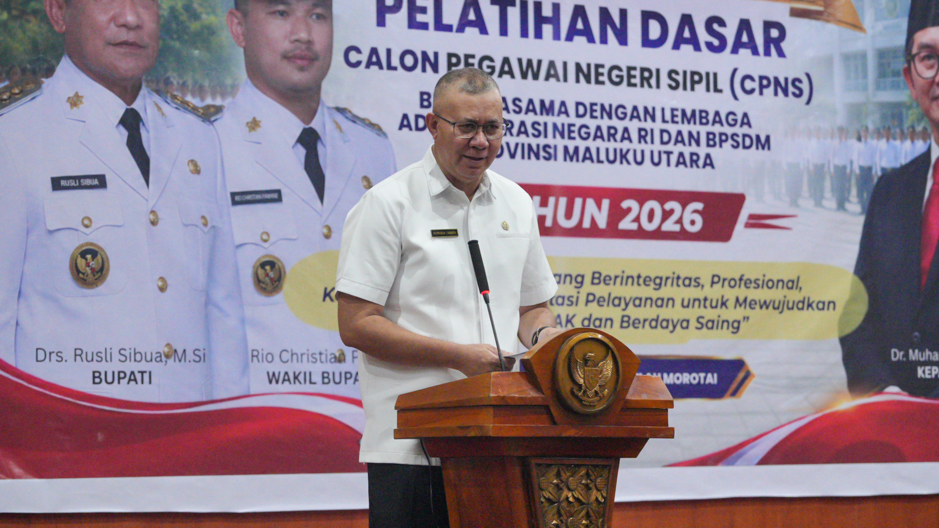 Sambutan Kepala Badan Pengembangan Sumber Daya Manusia Provinsi Maluku Utara 