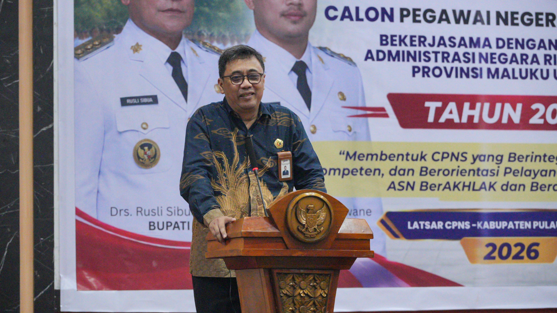 Sambutan Kepala Subdirektorat Kepesertaan Dan Akademik Lembaga Administrasi Negara Republik Indonesia, Bapak Antun Nasri Sidik