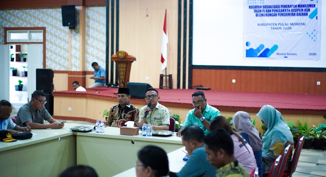 Sosialisasi Penerapan Manajemen Talenta dan Penegakan Disiplin ASN di Lingkungan Pemerintah Kabupate
